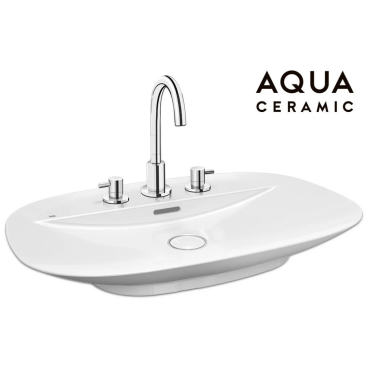 Chậu Rửa Lavabo Inax AL-S640V (ALS640V) Đặt Bàn Aqua Ceramic