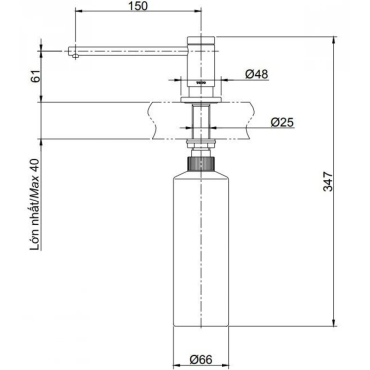 Hộp Xà Phòng TOTO TX728AEV1Z Gắn Chậu