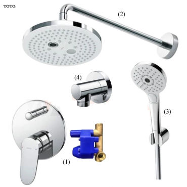 Sen Tắm TOTO TBS04304B TBW01004A TBW01010V Âm Tường