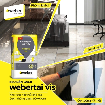 Webertai vis - Keo dán gạch Nội Thất