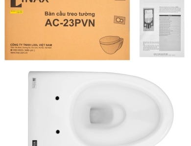 Bồn Cầu INAX AC-23PVN (AC23PVN) Treo Tường Thùng Nước Âm