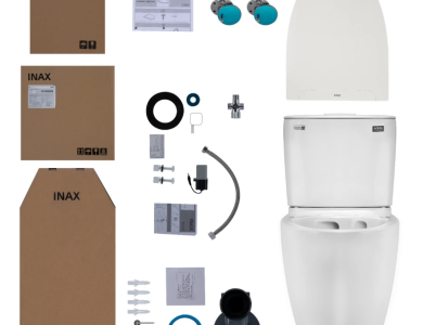 Bồn Cầu INAX AC-602VN (AC602VN) 2 Khối Xả Nhấn Aqua Ceramic