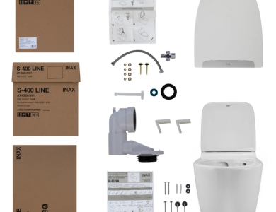 Bồn Cầu INAX AC-832VN (AC832VN) 2 Khối Xả Nhấn Aqua Ceramic