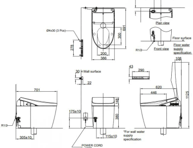 Bồn Cầu Thông Minh TOTO CS989VT/TCF9768WZ Neorest RH
