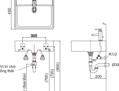 Chậu Rửa Lavabo Inax AL-293V (AL293V) Đặt Bàn AquaCeramic