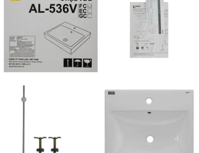 Chậu Rửa Lavabo Inax AL-536V (AL536V) Đặt Bàn AquaCeramic