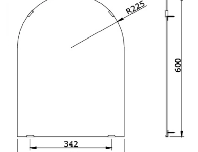 Gương Phòng Tắm TOTO YM4560FA Chống Mốc