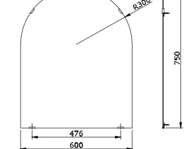 Gương Phòng Tắm TOTO YM6075FA Chống Mốc