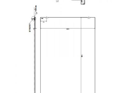 Gương Phòng Tắm TOTO YM6090A Chống Mốc 600x900