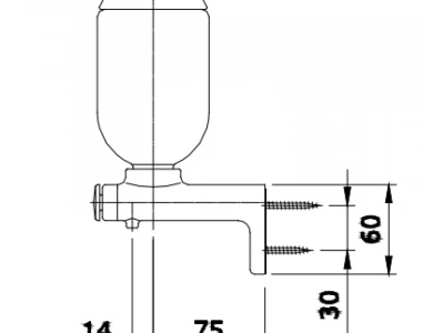 Hộp Xà Phòng TOTO TS125RV Gắn Tường