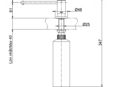 Hộp Xà Phòng TOTO TX728AEV1Z Gắn Chậu