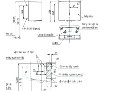 Máy Sấy Tay TOTO TYC322M