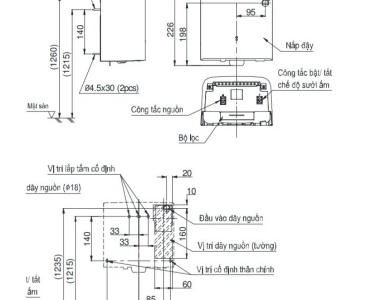 Máy Sấy Tay TOTO TYC322WF Tốc Độ Cao