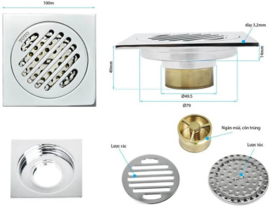 Phểu Thoát Sàn TOTO TVBA407