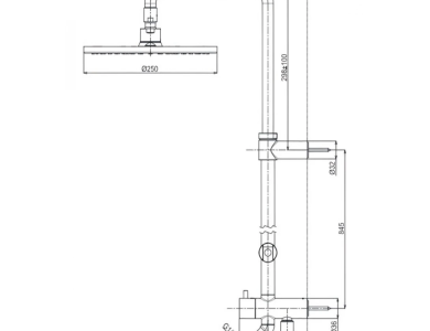 Thân Sen Cây TOTO TBW07006A Bát Tròn 250mm